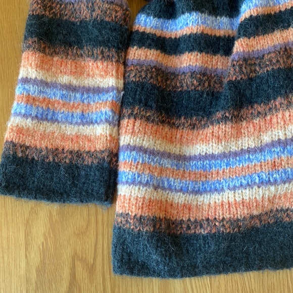 Free People Alpaca Striped Oversized Cardigan - Picture 12 of 16